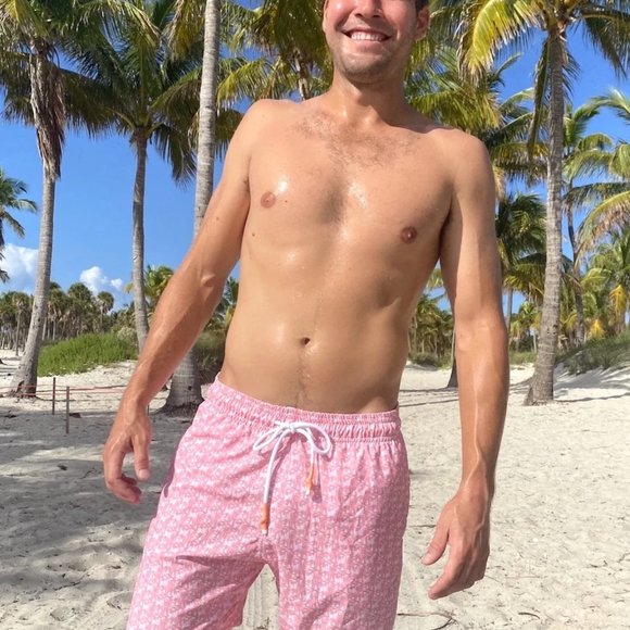 Krewe du Q Men's Swim Trunk